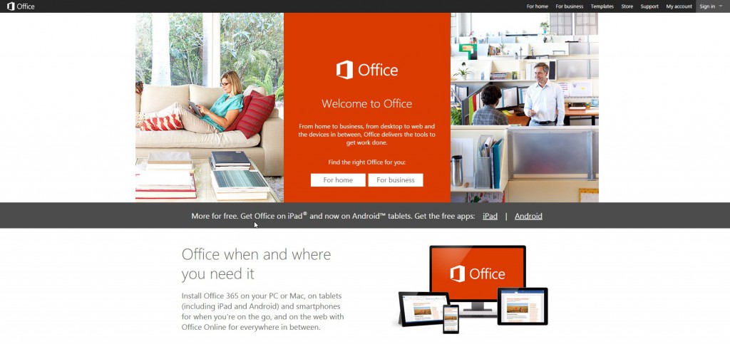 Office.Microsoft.Com login portal